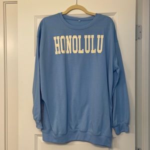 Oversized Honolulu Sweatshirt